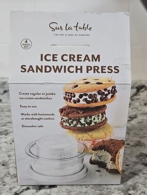 Sur La Table Ice Cream Sandwich Press NWOT